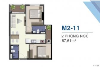 Bán căn hộ tầng cao Q7 Saigon Riverside nội thất cơ bản.