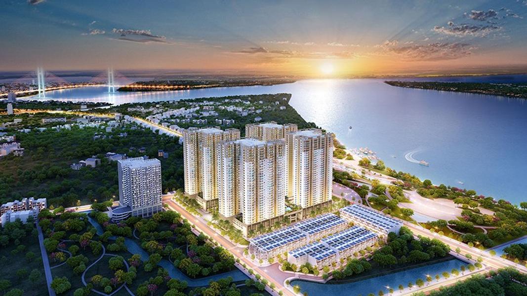 Bán Căn hộ Q7 Saigon Riverside nội thất cơ bản diện tích 66.66m2