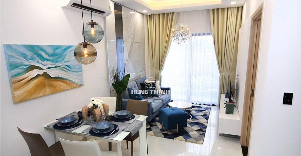 1Bán căn hộ Q7 Saigon Riverside tầng cao, 1 phòng ngủ, diện tích 53.67m2